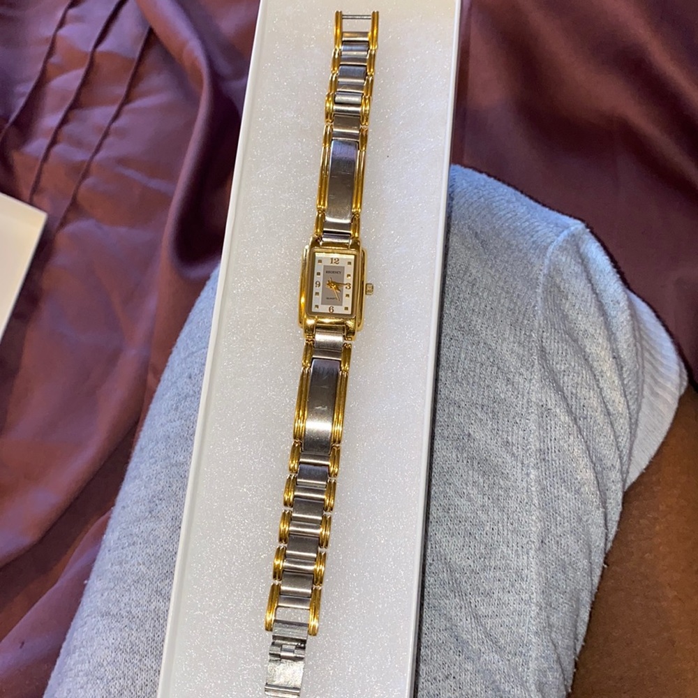 Gold and Silver Regency Watch